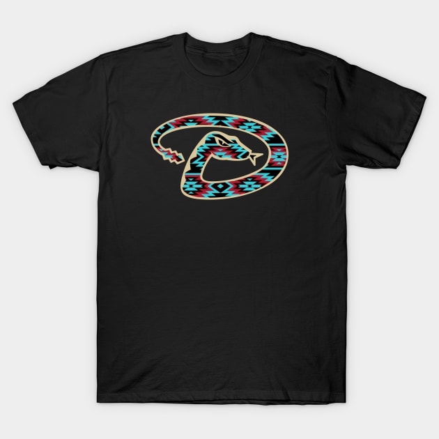 Native Print Dbacks 1 T-Shirt by LunaGFXD